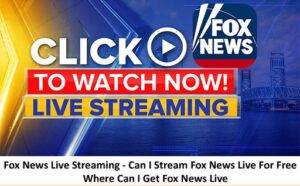 how can i stream fox news live