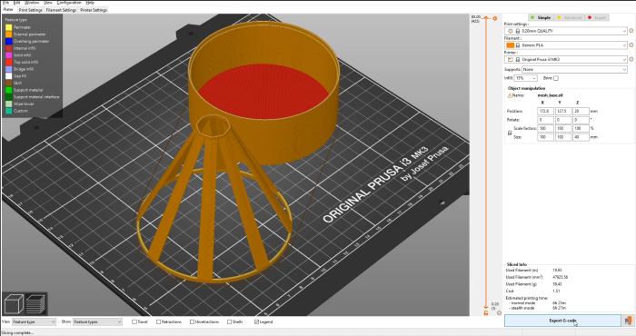 Slicing Software for 3D Printing